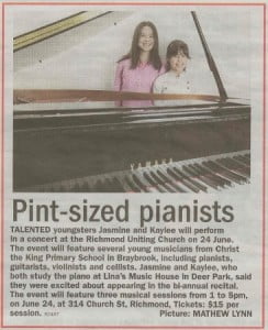 Piano prodigy nnews